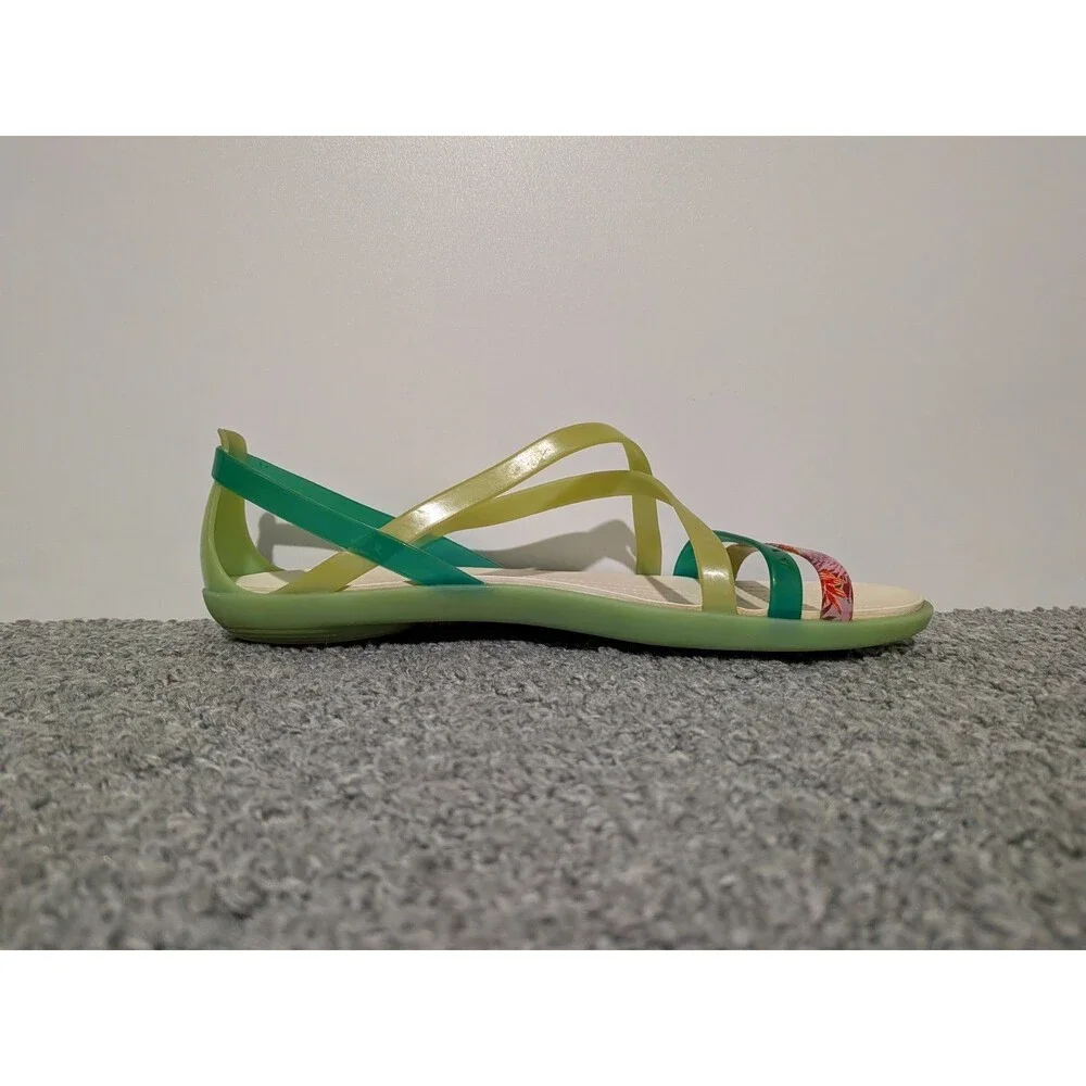 Crocs Isabella Strappy Sandals Iconic Comfort Womens Size 7